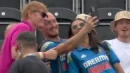 Ed Sheeran&rsquo;s Lookalike Steals Spotlight at Old Trafford! Fans Spotted Clicking Pictures With Famous Singer's Doppelganger During IND vs ENG 4th Test 2025 (Watch Video)