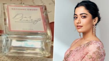 ‘Been Someone Who Connects Moments With How They Smelled’: Rashmika Mandanna Launches ‘Dear Diary’ Fragrance Brand Inspired by Scented Memories and Personal Experiences (View Post)