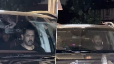 Salman Khan Debuts Buzz Cut and Moustache in Rugged Look for Upcoming War Film ‘Battle of Galwan’; Bhaijaan’s New Hairdo Goes Viral (Watch Video)