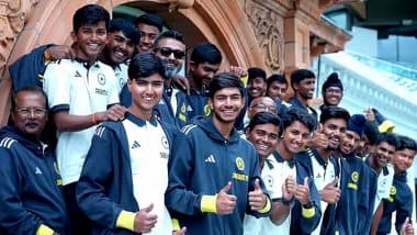 How To Watch IND U-19 vs ENG U-19 2nd Test Day 1 Free Live Streaming Online? Get Free Telecast Details of India vs England Youth Cricket Match on TV