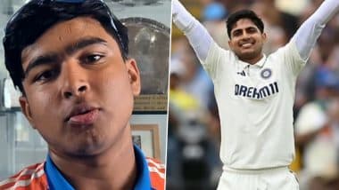 Vaibhav Suryavanshi Wants To Bat Long Like India Test Captain Shubman Gill, Says ‘I Got a Lot of Inspiration From Him’ (Watch Video)