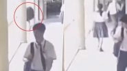 Suicide Caught on Camera in Ahmedabad: Class 10 Student Dies After Jumping From 4th Floor at Som Lalit School in Gujarat, Shocking Video Surfaces