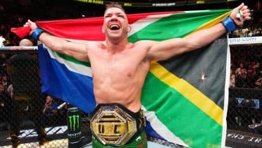 Know About South Africa's Dricus du Plessis' Journey As Ultimate Fighting Championship Middleweight Champion Ahead of Title Bout Against Khamzat Chimaev at UFC 319