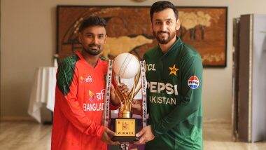 How To Watch BAN vs PAK 1st T20I 2025 Free Live Streaming Online? Get Free Telecast Details of Bangladesh vs Pakistan Cricket Match on TV