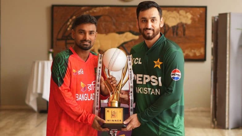 How To Watch BAN vs PAK 1st T20I 2025 Free Live Streaming Online? Get Free Telecast Details of Bangladesh vs Pakistan Cricket Match on TV