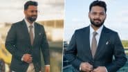Rishabh Pant Attends Wimbledon 2025 in London; Star India Wicket-Keeper Batter Raises His Style Quotient In Suit (See Pics)