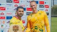 Zimbabwe vs South Africa Free Live Streaming Online Tri-Nation Series T20I 2025 Match 1: How To Watch ZIM vs SA Cricket Match Live Telecast on TV in India?