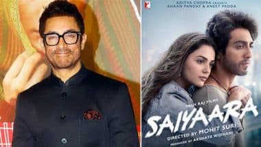‘Saiyaara’: Aamir Khan Sends Love to Ahaan Panday and Aneet Padda on Their Film’s Box Office Success, Calls the Mohit Suri Directorial a ‘Melodious and Heartfelt Story’