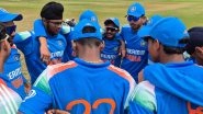 How To Watch IND U-19 vs ENG U-19 5th ODI Free Live Streaming Online? Get Free Telecast Details of India vs England Youth Cricket Match on TV