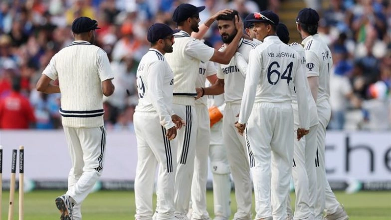 How To Watch IND vs ENG 2nd Test 2025 Day 5 Free Live Streaming Online? Get Free Telecast Details of India vs England Anderson-Tendulkar Trophy Cricket Match on TV