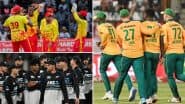 On Which Channel Zimbabwe T20I Tri-Series 2025 Live Telecast in India Will Be Available? How To Watch ZIM vs SA vs NZ Tri-Nation Cricket Matches Free Live Streaming Online?