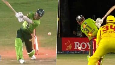 David Warner Wicket Video: Watch Adam Milne Rattle Australian Batsman's Stumps With Perfect Setup During Seattle Orcas vs Texas Super Kings MLC 2025 Match