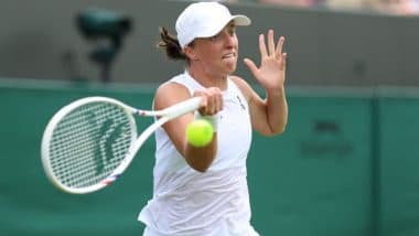 How To Watch Iga Swiatek vs Clara Tauson Wimbledon 2025 Live Streaming Online: Get Live TV Telecast Details of Women's Singles Round of 16 Tennis Grand Slam Match?