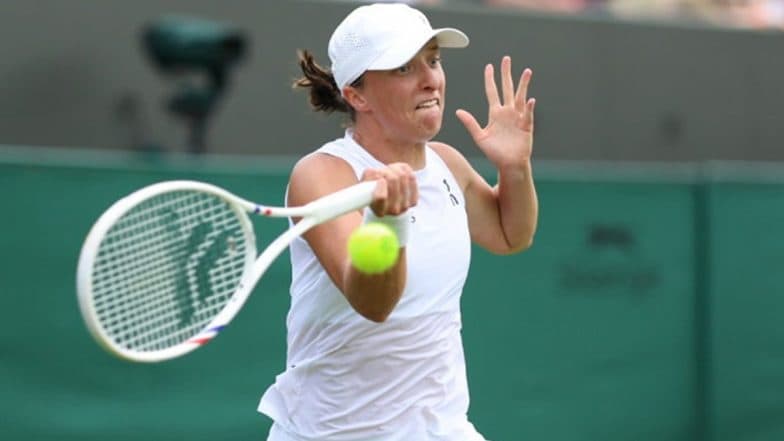 How To Watch Iga Swiatek vs Danielle Collins Wimbledon 2025 Live Streaming Online: Get Live TV Telecast Details of Women’s Singles Third Round Tennis Grand Slam Match?