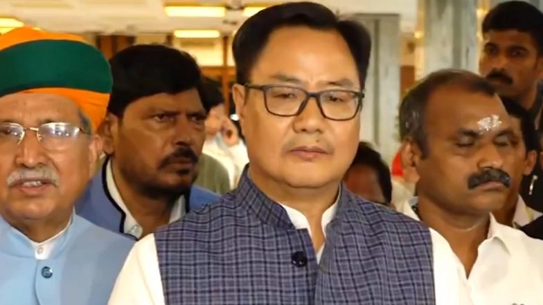 Parliament Winter Session 2025: Bills Passed This Session Will Make India 'Viksit Bharat', Says Union Parliamentary Affairs Minister Kiren Rijiju