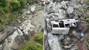Pithoragarh Road Accident: 8 Killed, 5 Injured After Jeep Carrying Passengers Falls Into Deep Gorge in Uttarakhand (See Pics and Video)