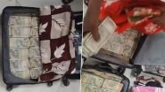 Ballia: Man Caught With INR 1.8 Crore Cash in 2 Trolley Bags on Sabarmati Express While Travelling to Poll-Bound Chhapra, Bihar; Video Surfaces