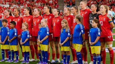 UEFA Women's Euro 2025 Live Streaming, Switzerland vs Iceland: How to Watch Free Live Telecast of SUI-W vs ISL-W on TV and Online Stream Details of Football Match in India