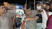 Mumbai: MNS Workers Repeatedly Slap 'Jodhpur Sweets' Shop Owner for Not Speaking Marathi in Mira Road, Video Goes Viral