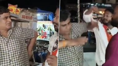 Mumbai: MNS Workers Repeatedly Slap 'Jodhpur Sweets' Shop Owner for Not Speaking Marathi in Mira Road, Video Goes Viral