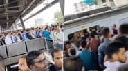 Mumbai Metro 1 Update: Services on Ghatkopar-Versova Line Disrupted Due to Technical Glitch, Videos Show Massive Rush on Stations