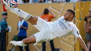 Kylian Mbappe Becomes First Real Madrid Footballer To Score in Seven Different Competitions in Single Season, Achieves Landmark Record During FIFA Club World Cup 2025 Against Borussia Dortmund