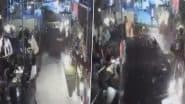 Lucknow Eatery Turns Crash Site As Drunk Man Rams SUV Into Restaurant Minutes After Drinking There; Video Goes Viral