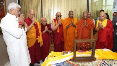 Piprahwa Relics of Gautam Buddha Return to India After 127 Years, PM Narendra Modi Calls It ‘A Joyous Day for Our Cultural Heritage’ (See Pics)