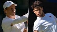 Jannik Sinner vs Carlos Alcaraz, Wimbledon 2025 Free Live Streaming Online: How To Watch Live TV Telecast of Men's Singles Final Tennis Match?