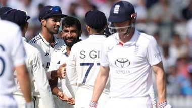 How To Watch IND vs ENG 3rd Test 2025 Day 2 Free Live Streaming Online? Get Free Telecast Details of India vs England Anderson-Tendulkar Trophy Cricket Match on TV
