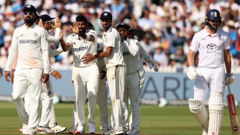 IND vs ENG 3rd Test 2025: Brydon Carse’s Stunning Spell Leaves India at Disadvantage, Men in Blue Post 58/4 While Chasing 193