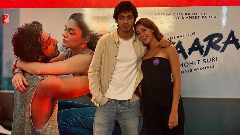 ‘Saiyaara’: Ananya Panday Says ‘A Star Is Born’ to Debutant Ahaan Panday
