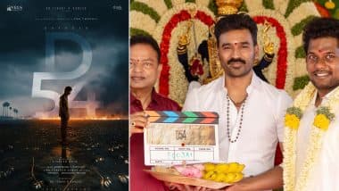 Dhanush’s ‘D54’ With ‘Por Thozhil’ Director Vignesh Raja Goes on Floors; Movie to Also Star Mamitha Baiju, Jayaram, and Suraj Venjaramoodu (View Pics)