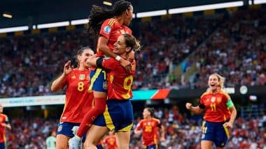 How to Watch Spain vs Switzerland Live Streaming Online? Get Live Streaming Details of UEFA Women's Euro 2025 Quarter-Final Football Match With Time in IST