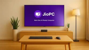 What Is JioPC? Reliance Jio Launches AI-Powered Virtual Desktop Service in India; Know Specifications, Features, Subscription Plans and How To Use It