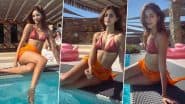 ‘Having My Own Pose Party’: ‘Kesari: Chapter 2’ Actress Ananya Panday Slays During Her Personal Pose Party by the Pool (Watch Video)