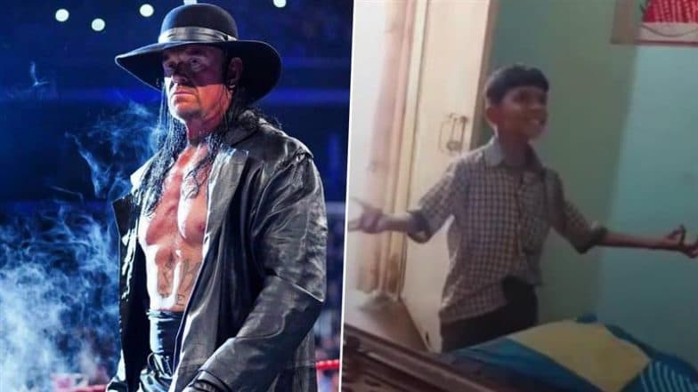 ‘Well Done...’ WWE Hall of Famer The Undertaker Praises Father and Son for Recreating His Iconic Entrance at Home (Watch Video)