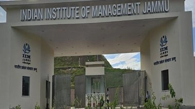 India News | IIM Jammu 5th Among All 21 IIMs to Get Two International Accreditations in Single Year