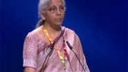 Business News | FM Sitharaman Highlights India's Reforms, Investment Opportunities in Her Address at FFD4 Summit in Spain