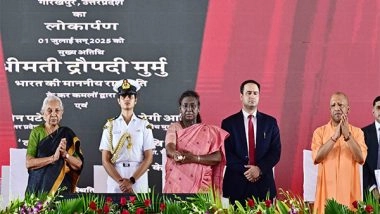 India News | UP: President Murmu Inaugurates Mahayogi Guru Gorakhnath AYUSH University in Gorakhpur