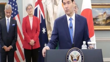 World News | Rubio Focuses on Diversifying Global Supply Chain of Critical Minerals at Quad Foreign Ministers Meet