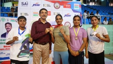Sports News | Railways Clinch Team Title as Top Stars Nitu, Lovlina Shine at Elite Women's Boxing Tournament in Telangana