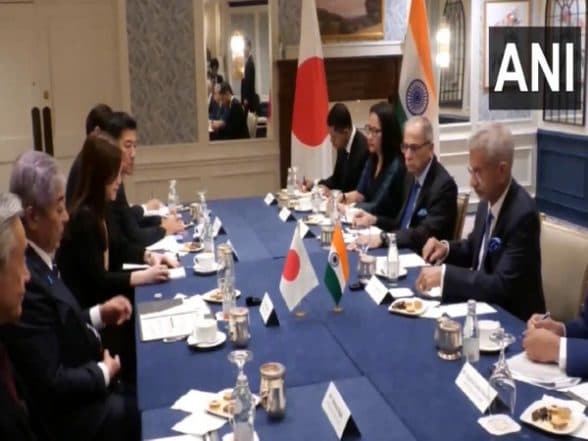 World News | Jaishankar, Japanese Foreign Minister Discuss Upcoming India-Japan Summit on Quad Sidelines