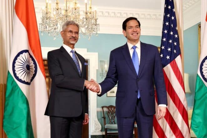 World News | S Jaishankar Meets US State Secy Rubio, Discusses Bilateral Partnership Including Trade, Security, and Critical Technologies