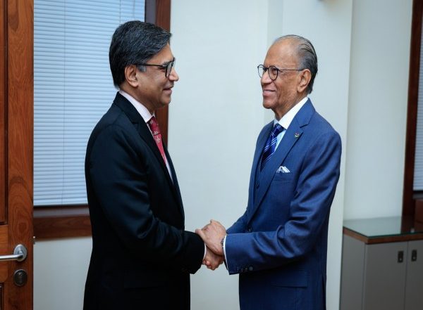 World News | Foreign Secretary Vikram Misri Visits Mauritius, Calls on PM Ramgoolan