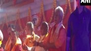 India News | J-K Lt Governor Manoj Sinha Participates in Special Aarti at Jammu Tawi Riverfront
