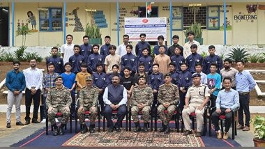 India News | Indian Army's Spear Corps Felicitate 44 Students Who Cleared NEET, JEE After Undergoing Training in Red Shield Centre for Excellence and Wellness