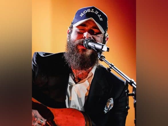 Entertainment News | Post Malone Falls off Stage During Concert in Arizona