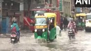 India News | Bhopal: Heavy Rain Causes Severe Waterlogging, IMD Forecasts Rain, Thunderstorm, Duststorm