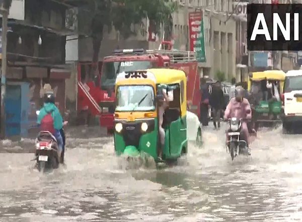 India News | Bhopal: Heavy Rain Causes Severe Waterlogging, IMD Forecasts Rain, Thunderstorm, Duststorm